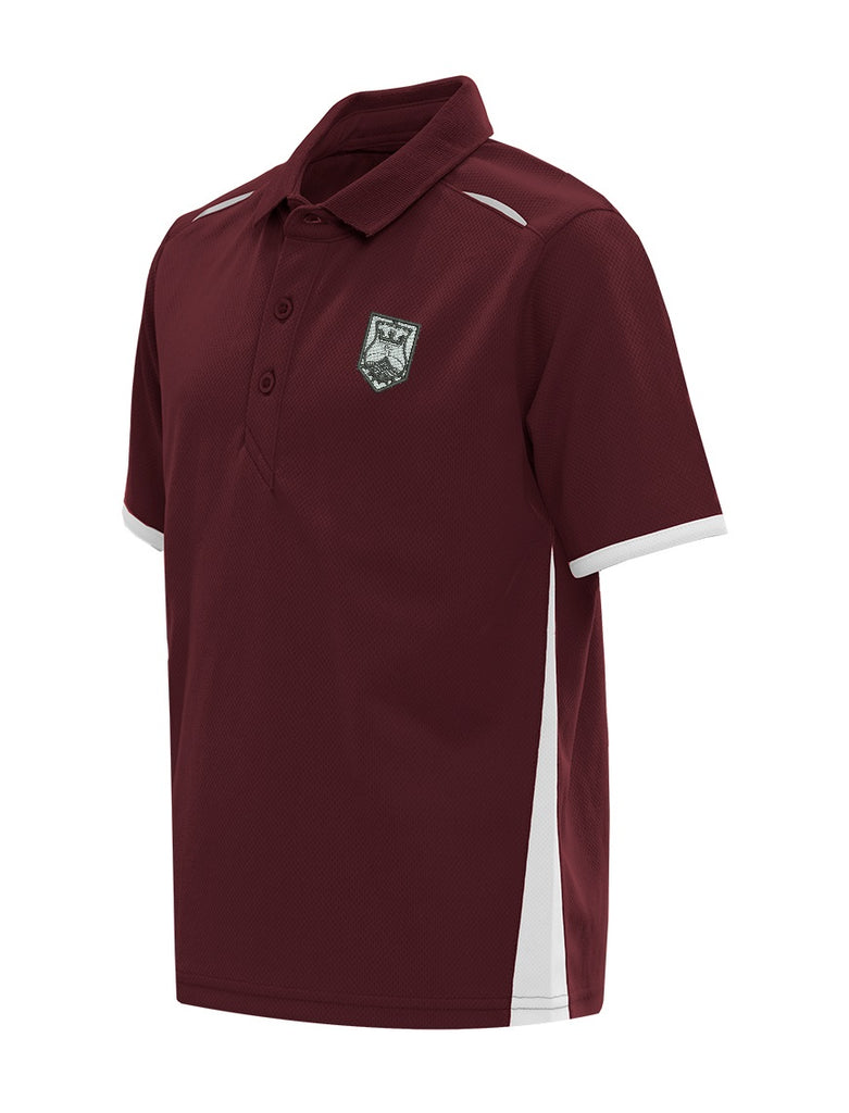 QEII High School - Embroidered Sports Polo Shirt