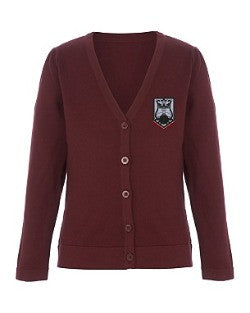 QEII High School - Embroidered Cardigan