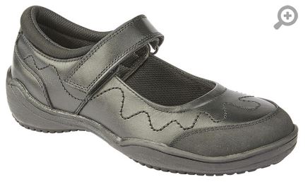 Girls Shoe Velcro LEATHER 268
