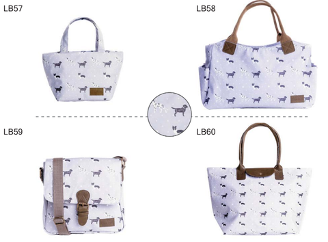 Hawkins Dog Bags - Small Tote, Large Tote, Shopper and Cross Body LB57 - 60