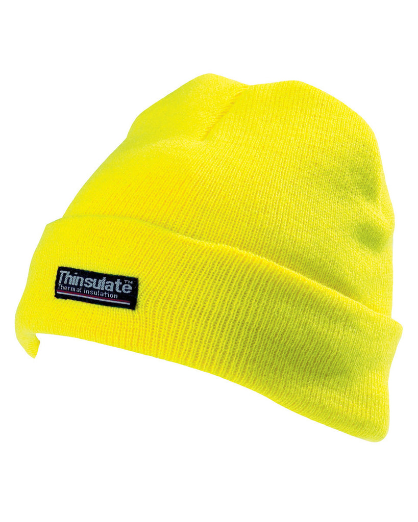 Hi Vis Yellow Knit Hat